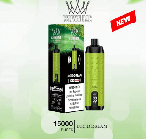 ALFAKHER CROWN BAR - LUCID DREAMS - 15000 PUFFS ALFAKHER CROWN BAR - LUCID DREAMS - 15000 PUFFS