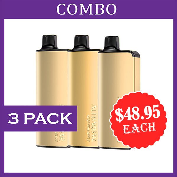 ALIBARBAR INGOT - 3 PACK- 9000 PUFFS