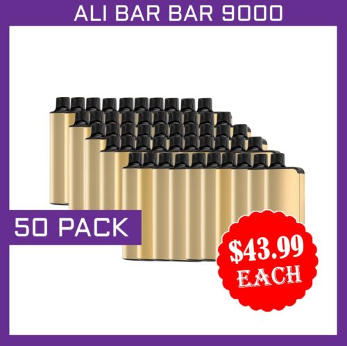 ALIBARBAR INGOT 9000 PUFFS - 50 PACK ALIBARBAR INGOT 9000 PUFFS - 50 PACK