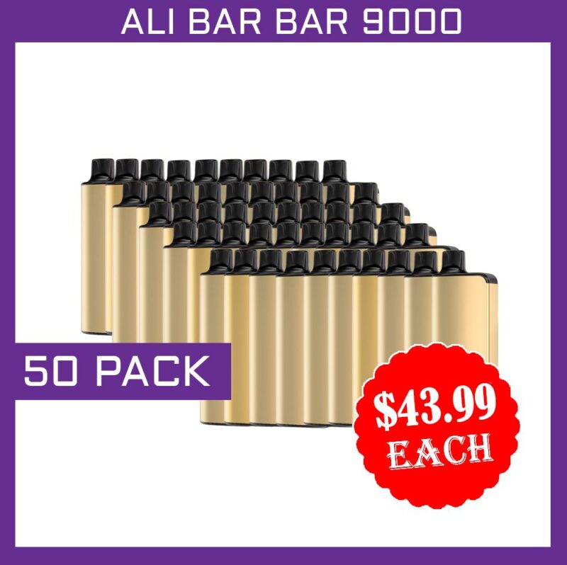 ALIBARBAR INGOT 9000 PUFFS - 50 PACK