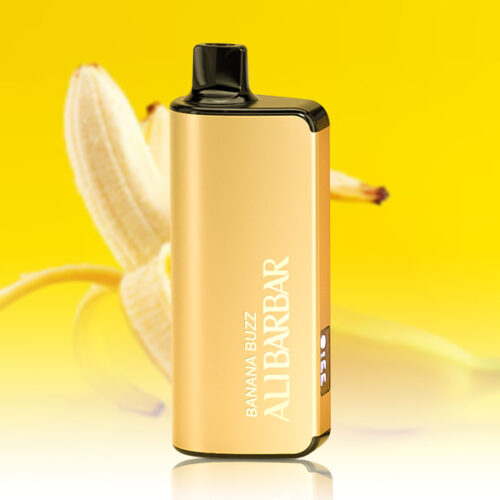 ALIBARBAR INGOT 9000 Puffs Banana Buzz ALIBARBAR INGOT 9000 Puffs Banana Buzz