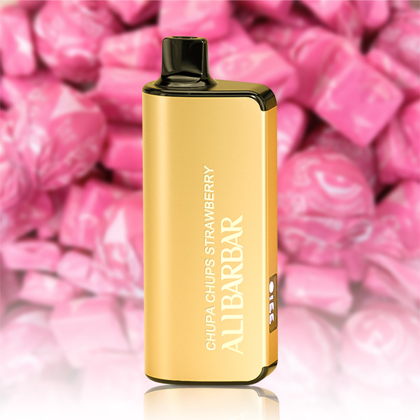 ALIBARBAR INGOT 9000 Puffs Chupa Chups Strawberry ALIBARBAR INGOT 9000 Puffs Chupa Chups Strawberry