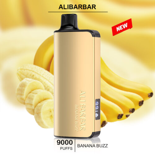 ALIBARBAR INGOT - BANANA BUZZ - 9000 PUFFS ALIBARBAR INGOT - BANANA BUZZ - 9000 PUFFS