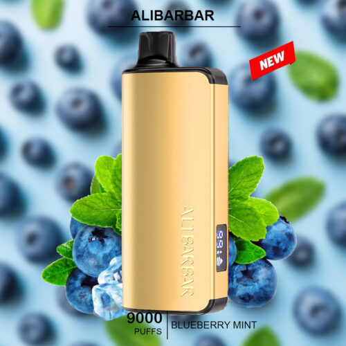 ALIBARBAR INGOT - BLUEBERRY MINT – 9000 PUFFS ALIBARBAR INGOT - BLUEBERRY MINT – 9000 PUFFS