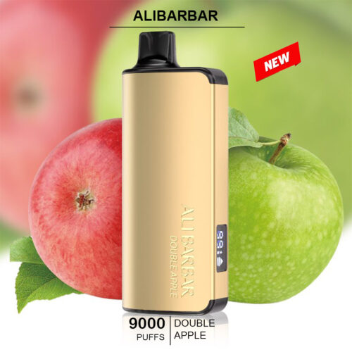 ALIBARBAR INGOT - DOUBLE APPLE - 9000 PUFFS ALIBARBAR INGOT - DOUBLE APPLE - 9000 PUFFS