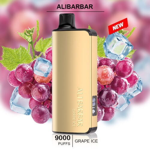 ALIBARBAR INGOT - GRAPE ICE – 9000 PUFFS ALIBARBAR INGOT - GRAPE ICE – 9000 PUFFS