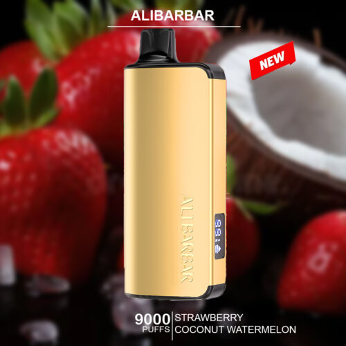 ALIBARBAR INGOT - STRAWBERRY COCONUT WATERMELON - 9000 PUFFS ALIBARBAR INGOT - STRAWBERRY COCONUT WATERMELON - 9000 PUFFS