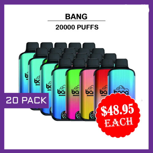 BANG - 20 PACK - 20000 PUFFSBANG - 20 PACK - 20000 PUFFS