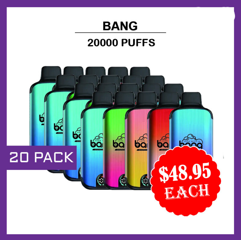 BANG - 20 PACK - 20000 PUFFSBANG - 20 PACK - 20000 PUFFS