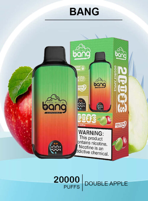 BANG - DOUBLE APPLE - 20000 PUFFS