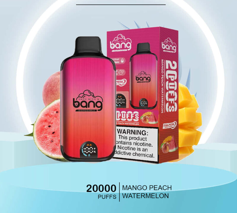 BANG - MANGO PEACH WATERMELON - 20000 PUFFS