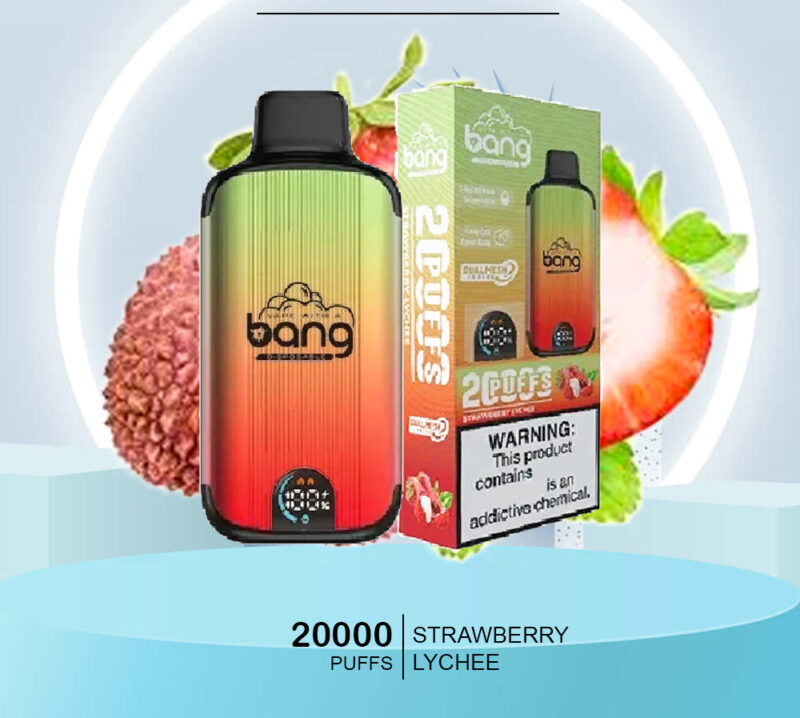 BANG - STRAWBERRY LYCHEE - 20000 PUFFS