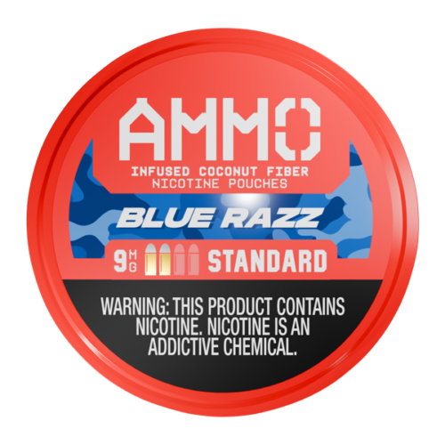 Blue Razz AMMO Nicotine Pouches Blue Razz AMMO Nicotine Pouches
