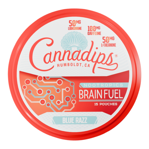Blue Razz CANNADIPS Brain Fuel Pouches Blue Razz CANNADIPS Brain Fuel Pouches