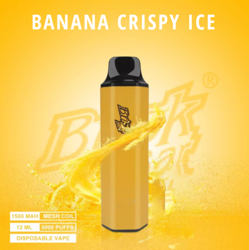 BRISK BAR BANANA CRISPY ICE – 5000 PUFFS BRISK BAR BANANA CRISPY ICE – 5000 PUFFS