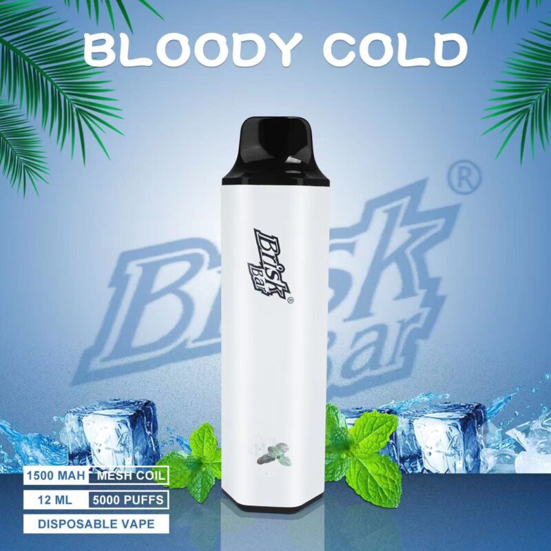 BRISK BAR BLOODY COLD – 5000 PUFFS BRISK BAR BLOODY COLD – 5000 PUFFS