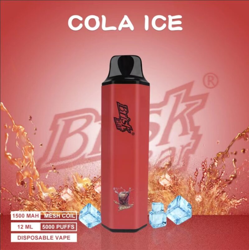 BRISK BAR COLA ICE – 5000 PUFFS BRISK BAR COLA ICE – 5000 PUFFS