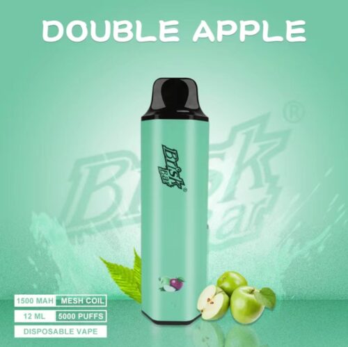 BRISK BAR DOUBLE APPLE – 5000 PUFFS BRISK BAR DOUBLE APPLE – 5000 PUFFS