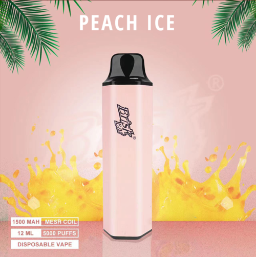 BRISK BAR PEACH ICE – 5000 PUFFS BRISK BAR PEACH ICE – 5000 PUFFS
