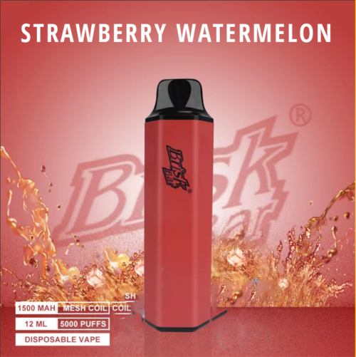 BRISK BAR STRAWBERRY WATERMELON – 5000 PUFFS BRISK BAR STRAWBERRY WATERMELON – 5000 PUFFS
