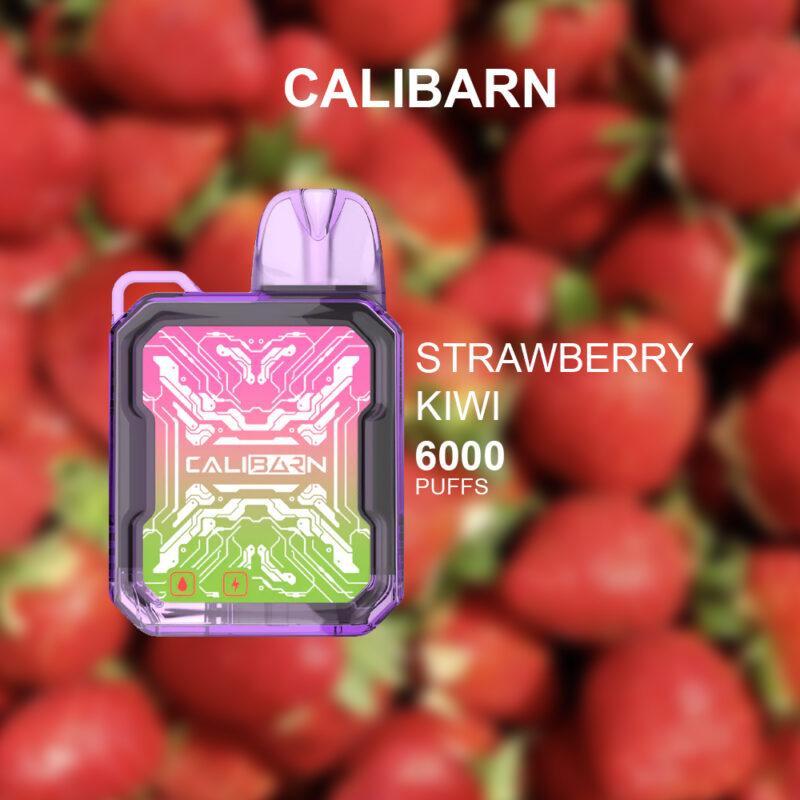 CALIBARN STRAWBERRY KIWI - 6000 PUFFS