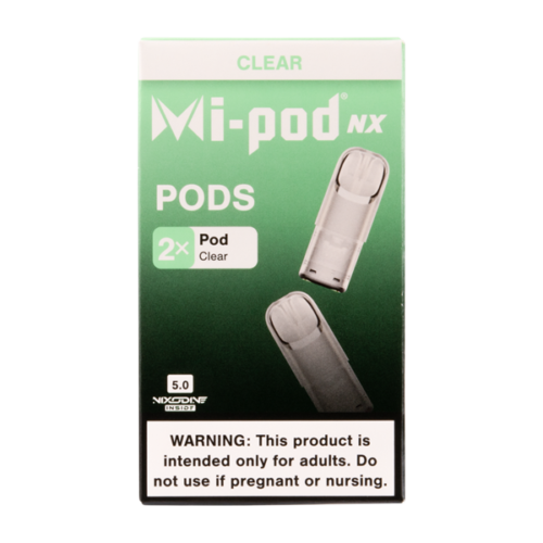 Clear Mi-Pod NX 2pk Pods