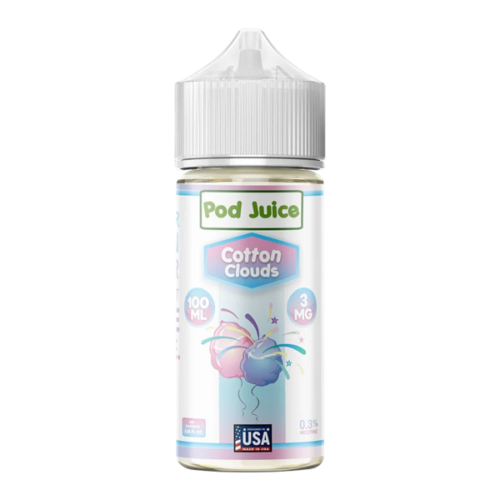 Cotton Clouds Pod Juice 100ml Cotton Clouds Pod Juice 100ml