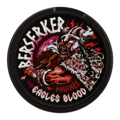 Eagle's Blood BERSERKER Caffeine Pouches Eagle's Blood BERSERKER Caffeine Pouches