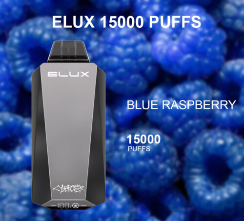ELUX BLUE RASPBERRY - 15000 PUFFS