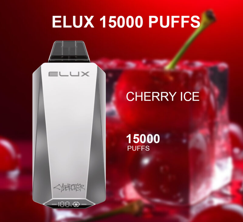 ELUX CHERRY ICE - 15000 PUFFS ELUX CHERRY ICE - 15000 PUFFS