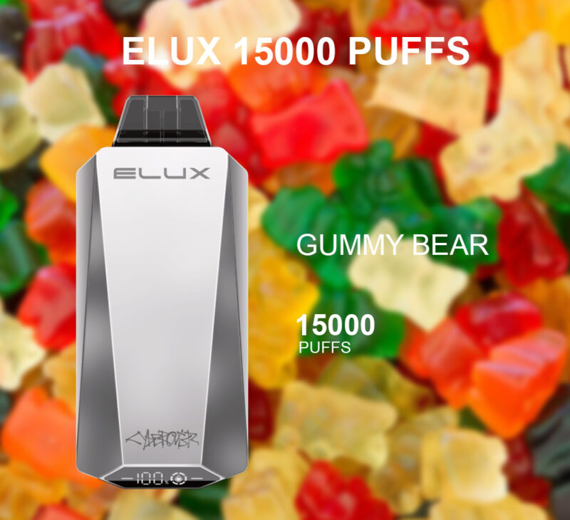 ELUX GUMMY BEAR - 15000 PUFFS