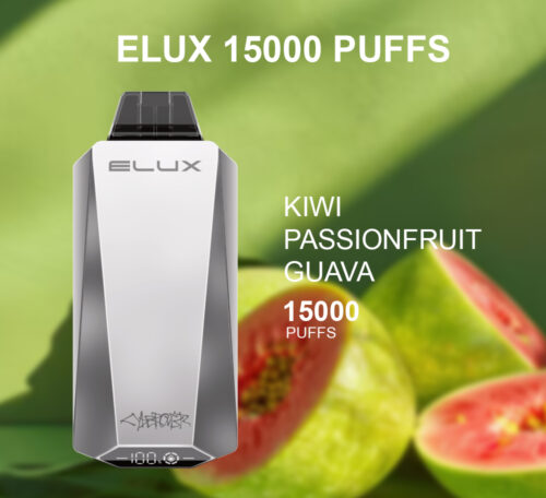 ELUX KIWI PASSIONFRUIT GUAVA - 15000 PUFFS