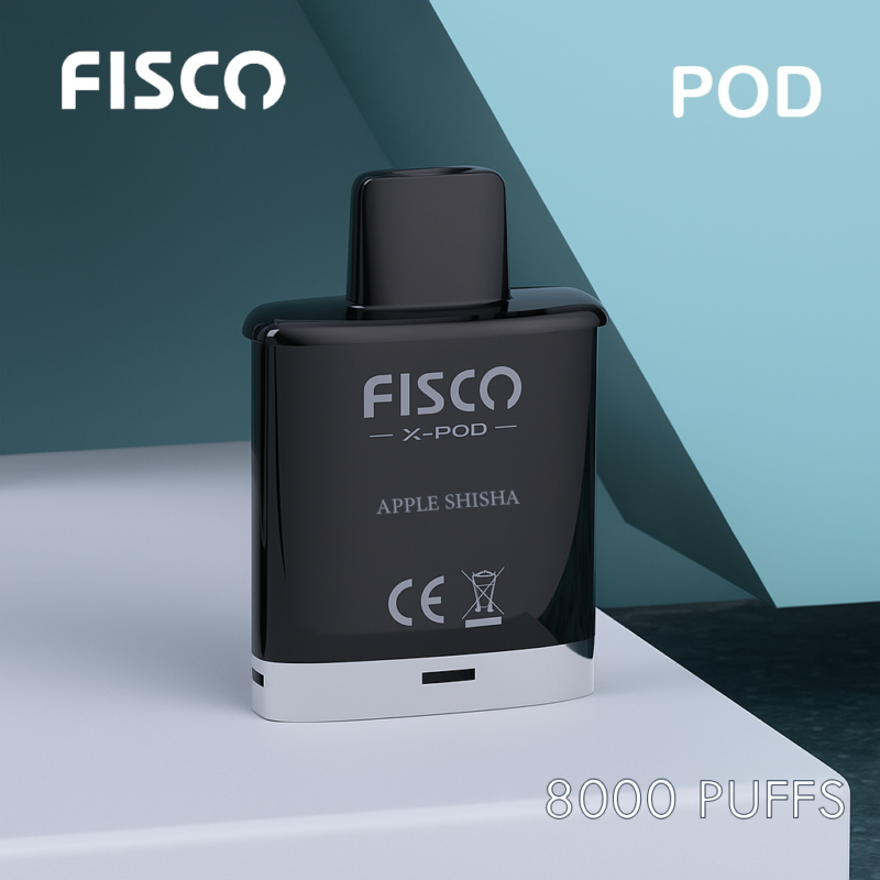 FISCO XPOD APPLE SHISHA - 8000 PUFFS (POD ONLY) FISCO XPOD APPLE SHISHA - 8000 PUFFS (POD ONLY)
