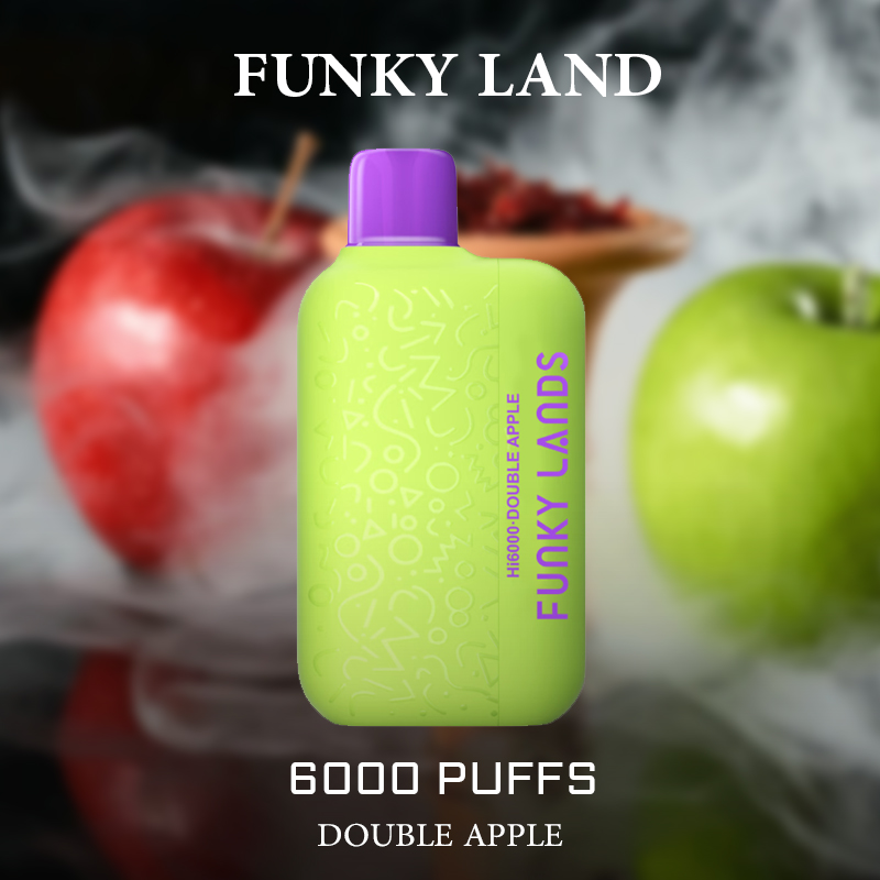 FUNKY LAND DOUBLE APPLE - 6000 PUFFS