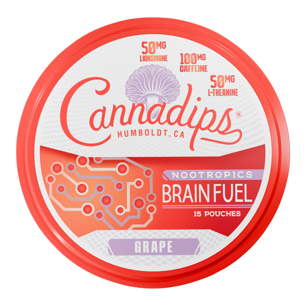 Grape CANNADIPS Brain Fuel Pouches Grape CANNADIPS Brain Fuel Pouches
