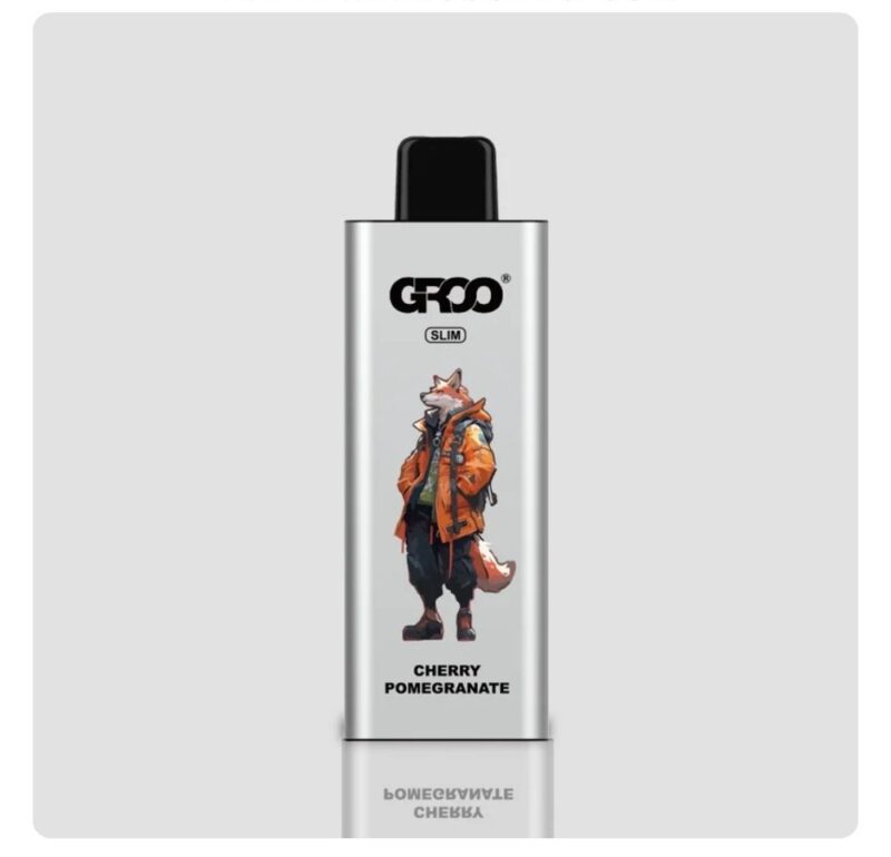 GROO Slim 9000 Puffs Cherry Pomegranate