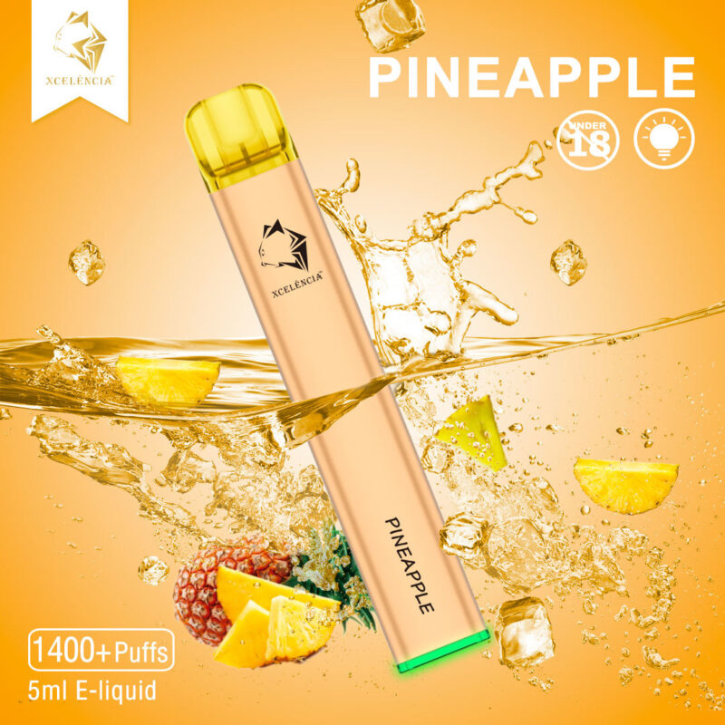 GUNNPOD PINEAPPLE - 1400 PUFFS