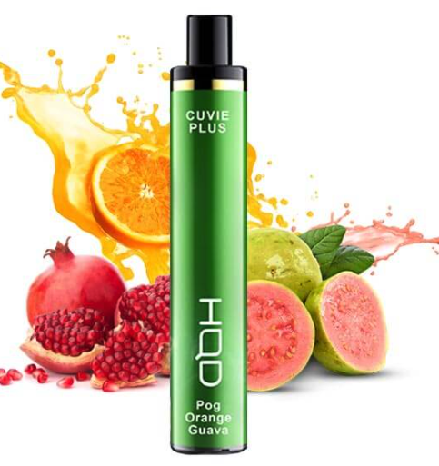 HQD CUVIE PLUS POD ORANGE GUAVA – 1200 PUFFS HQD CUVIE PLUS POD ORANGE GUAVA – 1200 PUFFS