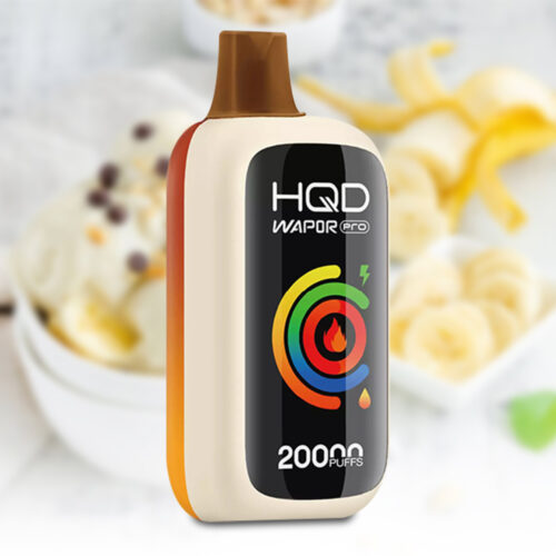 HQD Cuvie Slick 20000 Puffs Banana Ice