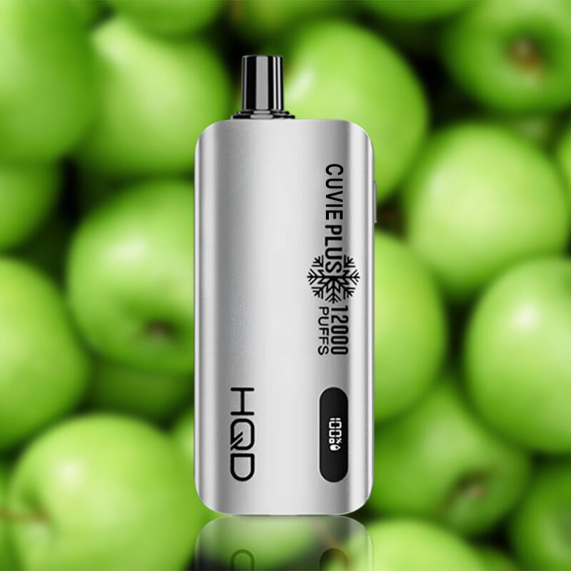 HQD Cuvie Slick Plus 12000 Puffs Double Apple HQD Cuvie Slick Plus 12000 Puffs Double Apple