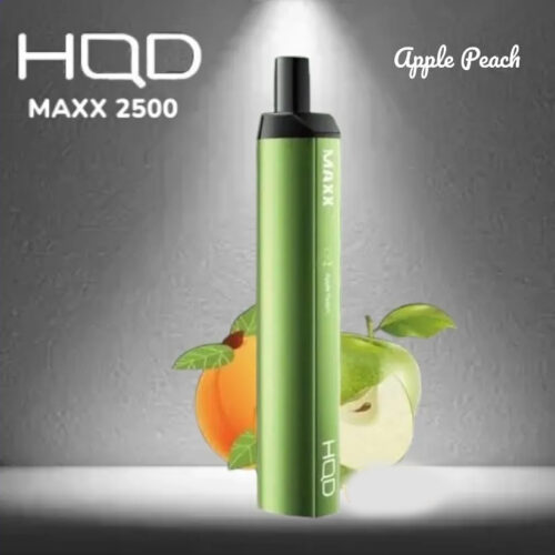 HQD MAXX APPLE PEACH - 2500 PUFFS HQD MAXX APPLE PEACH - 2500 PUFFS