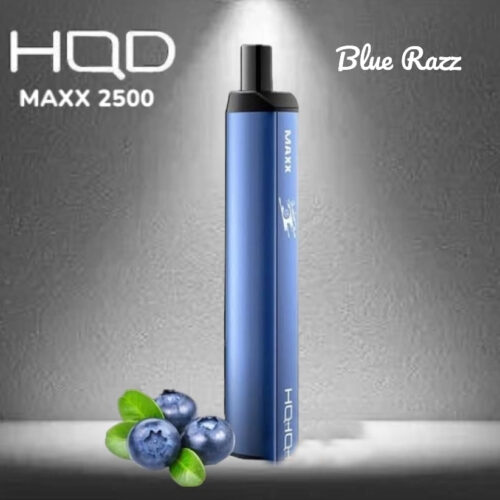HQD MAXX BLUE RAZZ - 2500 PUFFS HQD MAXX BLUE RAZZ - 2500 PUFFS