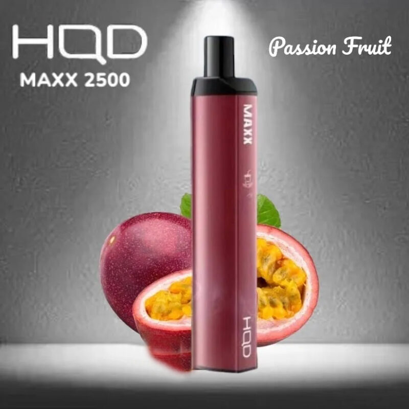 HQD MAXX PASSIONFRUIT - 2500 PUFFS HQD MAXX PASSIONFRUIT - 2500 PUFFS