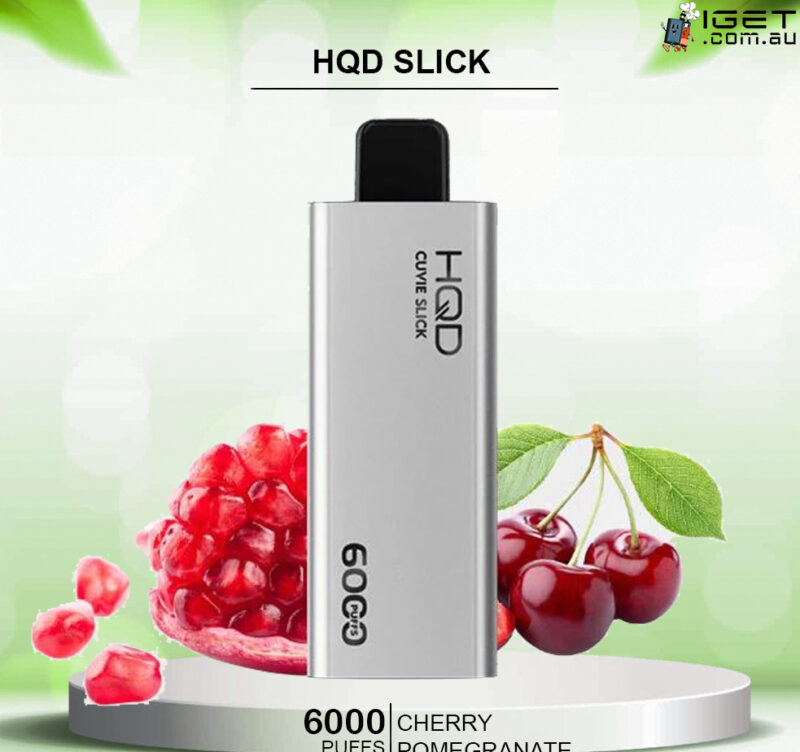 HQD SLICK CHERRY POMEGRANATE - 6000 PUFFS
