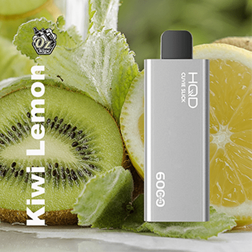 HQD SLICK KIWI LEMON - 6000 PUFFS