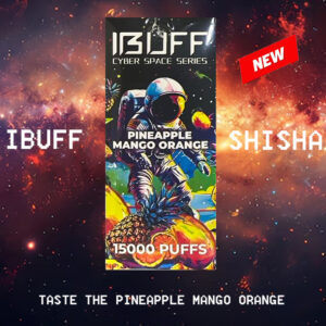 IBUFF-SHISHA - PINEAPPLE MANGO ORANGE- 15000 PUFFS