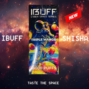 IBUFF SHISHA - TRIPLE MANGO - 15000 PUFFS IBUFF SHISHA - TRIPLE MANGO - 15000 PUFFS