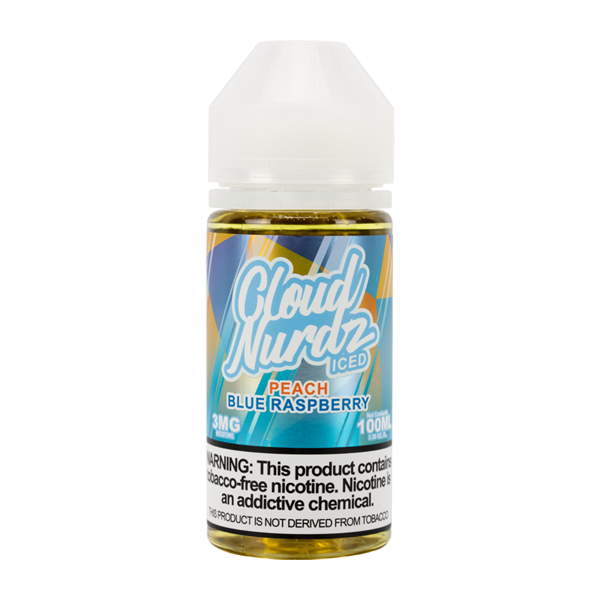 Iced Peach Blue Raspberry by Cloud Nurdz 100mL Iced Peach Blue Raspberry by Cloud Nurdz 100mL