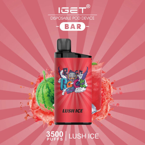 IGET BAR LUSH ICE – 3500 PUFFS IGET BAR LUSH ICE – 3500 PUFFS