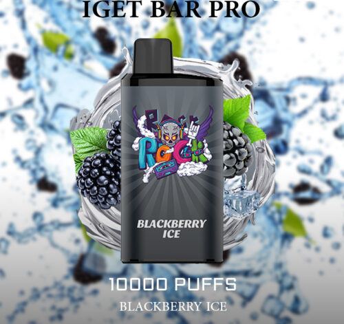 IGET BAR PRO - BLACKBERRY ICE - 10000 PUFFS IGET BAR PRO - BLACKBERRY ICE - 10000 PUFFS
